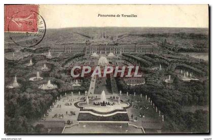 CPA Panorama de Versailles