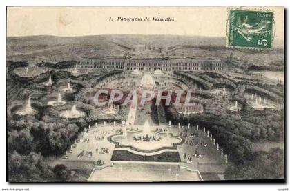 CPA Panorama de Versailles