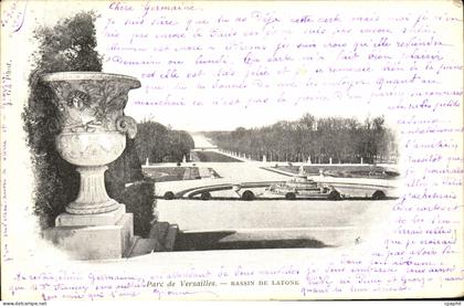 CPA Versailles Chateau Bassin de Latone