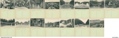 Lot 15 CPAs Versailles Schloss Garten Park Versailles 1920