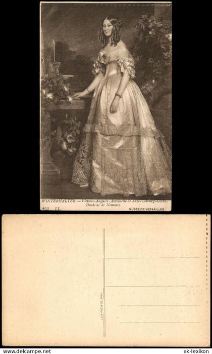 Versailles WINTERHALTER Victoire-Auguste-Antoinette de Saxe-Cobourg-Gotha  1910