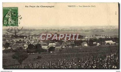 CPA Au Pays Du Champagne Vertus Vue Generale