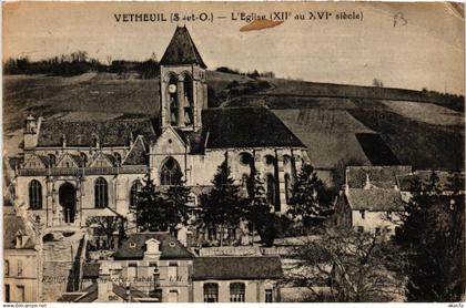 CPA VETHEUIL - L'Église (519393)