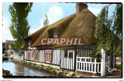 Veules les Roses - Chaumiere Normande - CPA