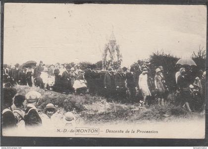 63 - VEYRE MONTON - N.D.de Monton - Descente de la Procession
