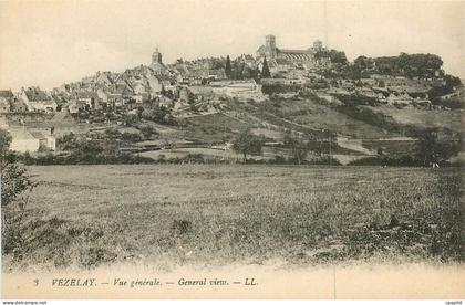 CPA Vezelay vue generale