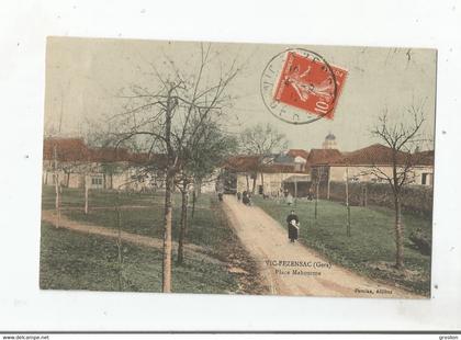 VIC FEZENSAC (GERS) PLACE MAHOMME 1912 (PETITE ANIMATION)