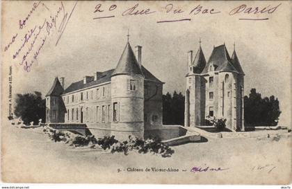 CPA VIC-SUR-AISNE Chateau de (158259)