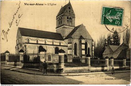 CPA VIC-sur-AISNE L'Église (665979)