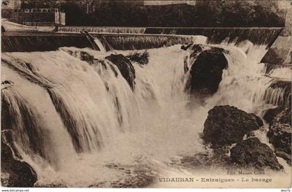 CPA VIDAUBAN Entraigues - Le Barrage (1113017)