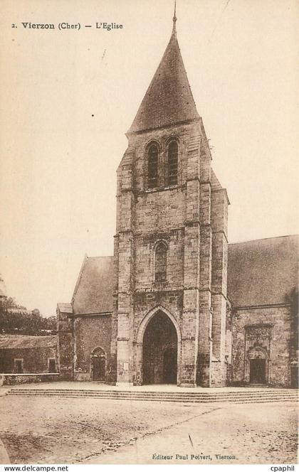 CPA Vierzon Cher L'Eglise