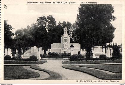 Vierzon - Monument aux Morts - CPA