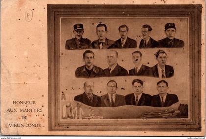 VIEUX CONDE  -  Honneur aux Martyres de vieux condé