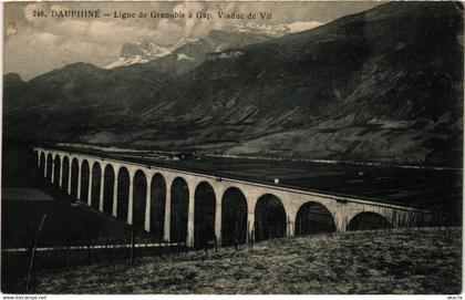 CPA Dauphiné - Ligne de GRENOBLE a GAP - Viaduc de Vif (247201)