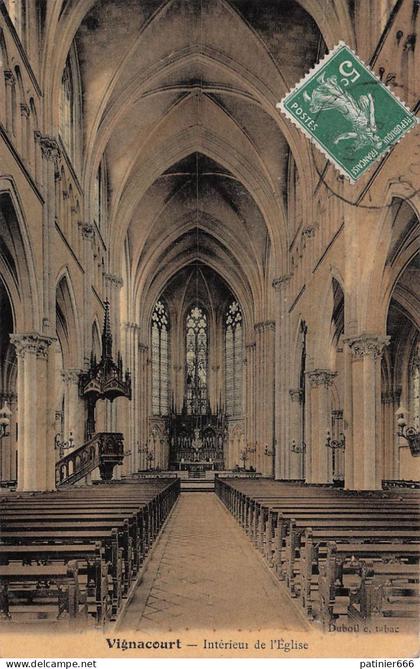 vignacourt interieur de l'eglise