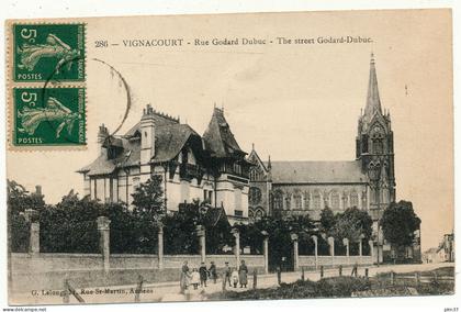 VIGNACOURT - Rue Godard Dubuc