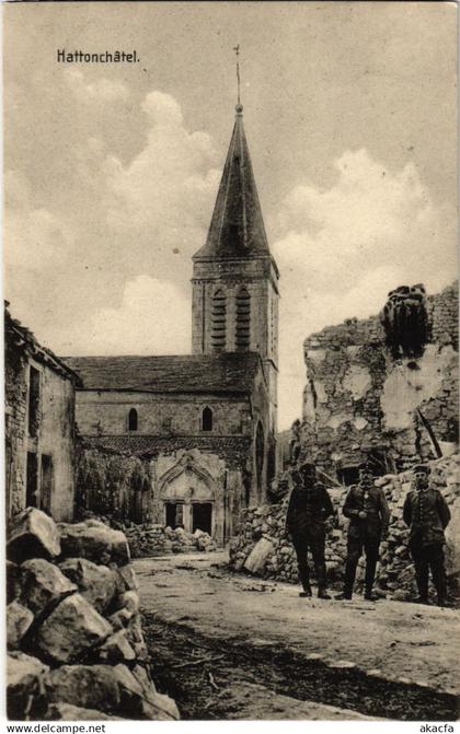 CPA Vigneulles-les-Hattonchatel - Rue - Strassenpartie - Ruines (1036889)