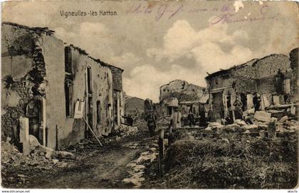 CPA Vigneulles-les-Hattonchatel - Rue - Strassenpartie - Ruines (1036919)