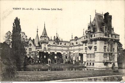 Vigny CPA Le chateau (cote sud)