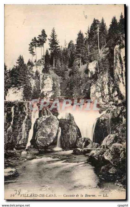 CPA Villard de Lans Cascade de la Bourne