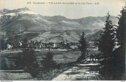 CPA Villard de Lans Dauphine et le Col Vert