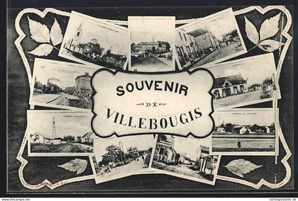 CPA Villebougis, Souvenir de Villebougis