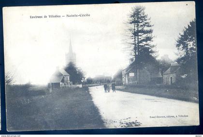 cpa du 50  environs de Villedieu  -- Sainte Cécile   AVR20-140