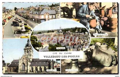 CPA Villedieu Les Poeles cite du cuivre