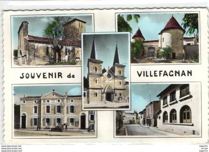 1 cpsm Souvenir de Villefagnan