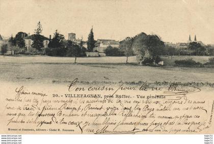 Villefagnan "pionnière 1904"