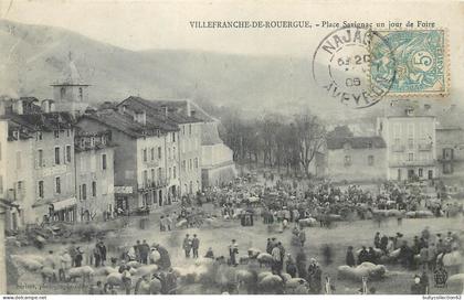 CPA Villefranche-de-Rouergue 12/48