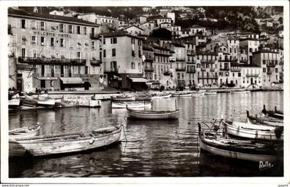 Villefranche sur mer CPA Le port et le quai Courbet