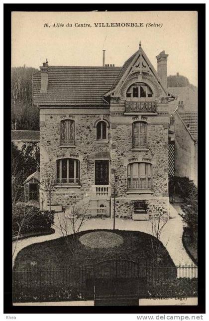 93 Villemomble chateau D93D K93077K C93077C RH089655