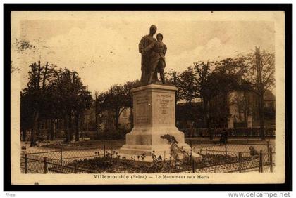 93 Villemomble monument aux morts D93D K93077K C93077C RH089659