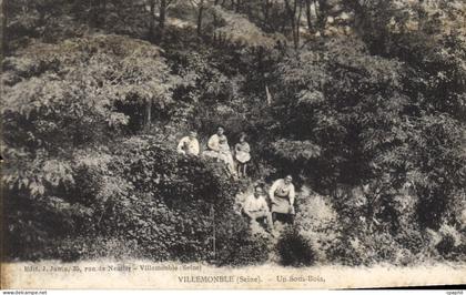 CPA Villemomble Un Sous Bois