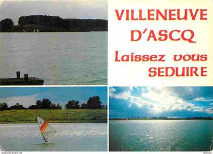Carte Postale - 59 - Villeneuve d'Ascq - Multivues - Lac - Planche à Voile - Carte Neuve - CPM - Voir Scans Recto-Verso