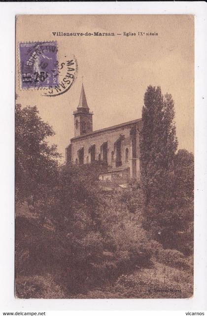 CP 40 VILLENEUVE DE MARSAN Eglise