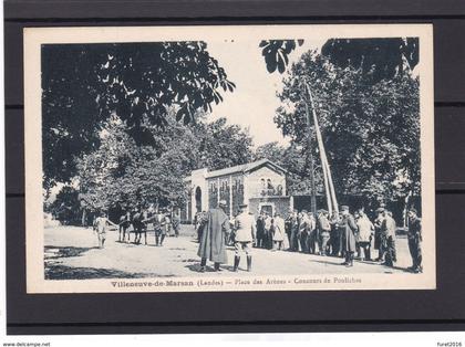 VILLENEUVE DE MARSAN  CONCOURS DE POULICHES   ( chevaux )