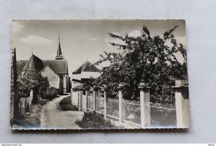 Cpsm 1957, Villeneuve l'Archevêque, rue Ledru Rollin, Yonne 89