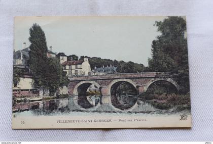 AA408, Villeneuve saint Georges, pont sur l'Yerres, Val de Marne 94
