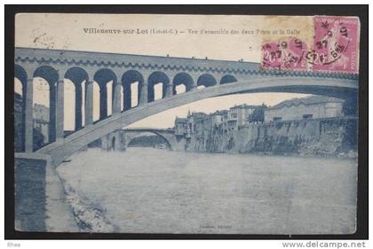 47 Villeneuve-sur-Lot pont lot    D47D  K47323K  C47323C RH017432