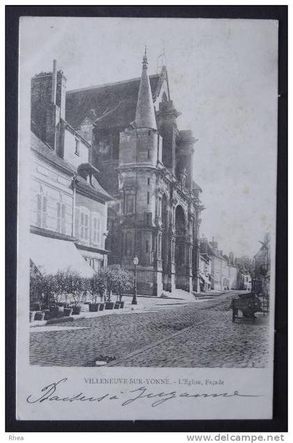 89 Villeneuve-sur-Yonne eglise    D89D  K89464K  C89464C RH037823