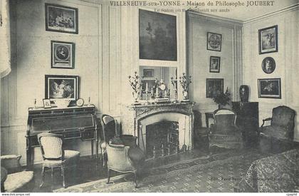 CPA Villeneuve sur Yonne Maison du Philosophe Joubert