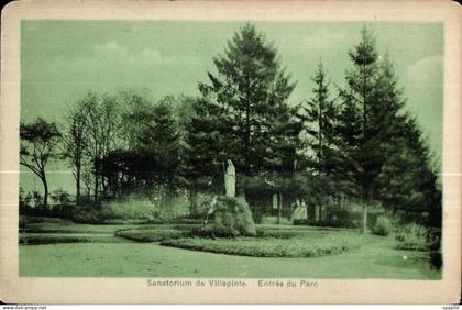 CPA Sanatorium de Villepinte Entree du Parc