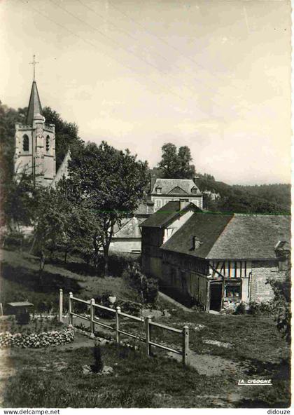 Carte Postale - 76 - Villequier - Un coin pittoresque - Mention Photographie Véritable - Carte dentelée - CPSM grand for