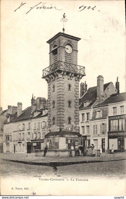 CPA Villers Cotterets la Fontaine