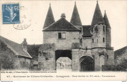 Environs de Villers Cotterets - Longpont - Porte Fortifiee - CPA