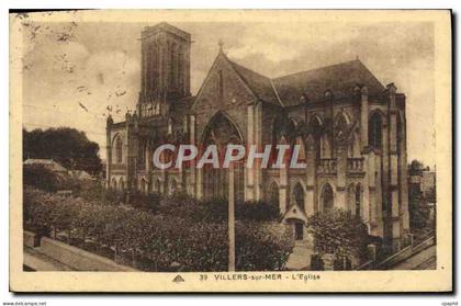 CPA Villers Sur Mer L'Eglise