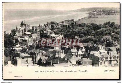 CPA Villers Sur Mer Vue generale sur Trouville