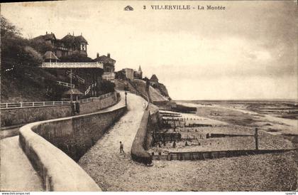 CPA Villerville La Montee